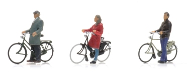 Artitec 5870018 - H0 - Radfahrer an der Ampel